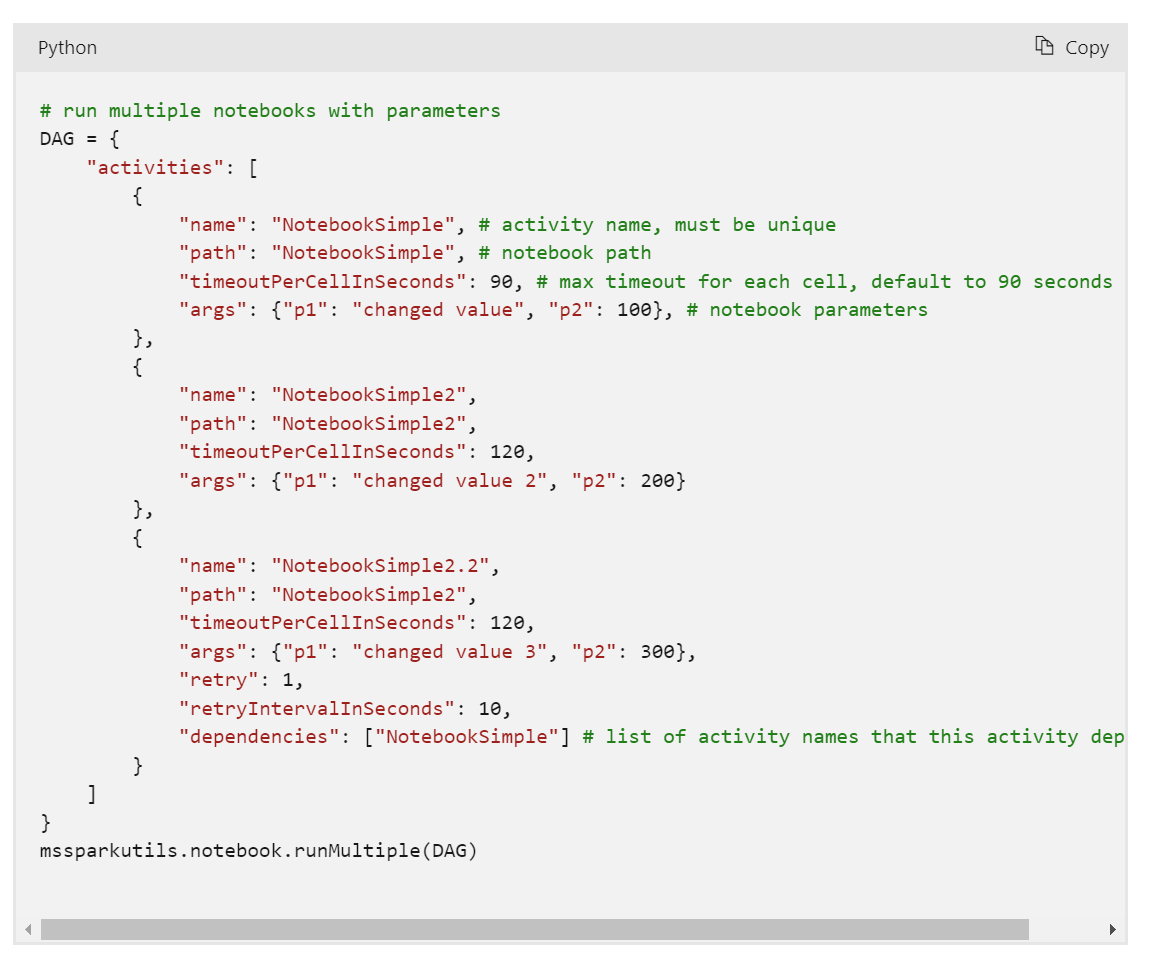Use Fabric Notebook code based orchestration tool to avoid concurrent write conflicts.